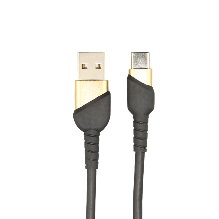 

High Quality 3A Fast Charger Date Cable USB 3 0 Type C Cable for HUAWEI Mobile Max Phone Game, Black