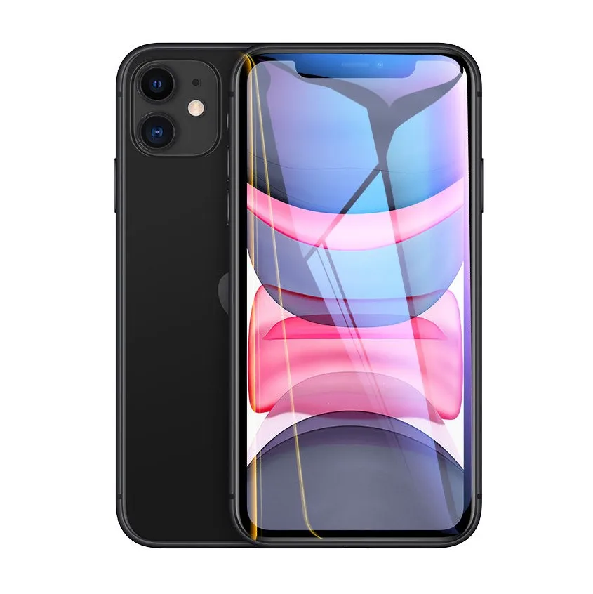 

Anti-blue ray TPU Soft Purple Film Full Coverage Edge Curved Screen Protectors for iPhone X XR 11 12 13 Pro Max mobile phones