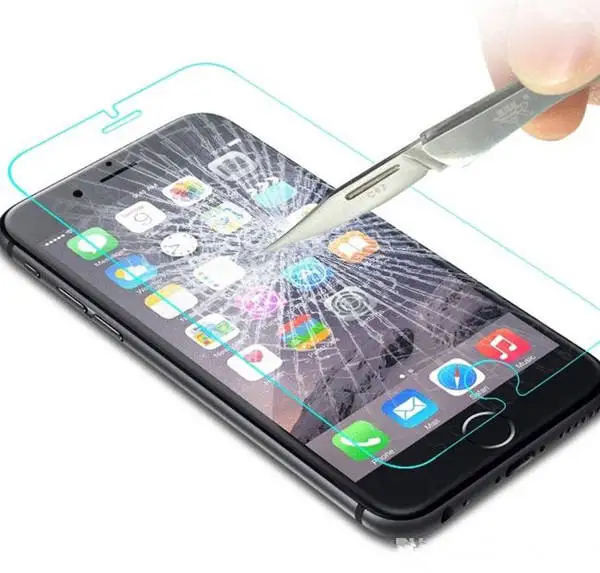 

9H Priemium Mobile Phone Tempered Glass Screen Protector For Iphone, Transparent
