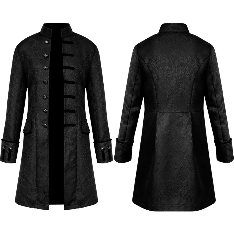 

Stock Halloween Cosplay Medieval aristocracy & Punk Style Cosplay Costume For Halloween Party, 3 colors available