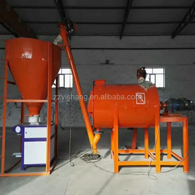 Sand cement self-leveling mortar production line
