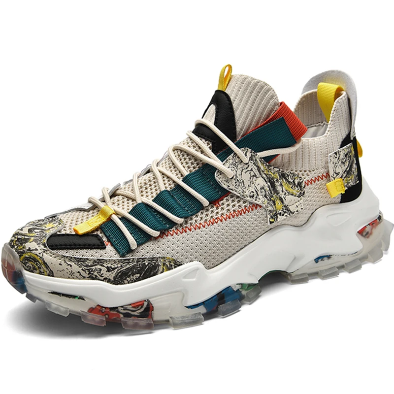 

Mesh Male Walking Shoes Car Luxury Men Casual Shoes Hip Pop Sneakers Male Comfortable Adult Sport Trainers Mesh High Quality