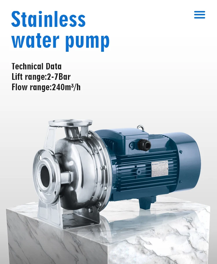 SS304 Stainless Steel Impeller - Efficient Water Pumps