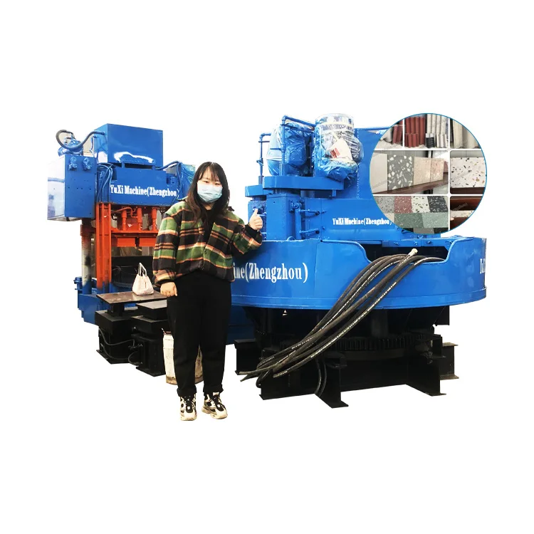 Automatic Marble Mosaic Cement Concrete Terrazzo Roof Floor Tile Making Machine Price