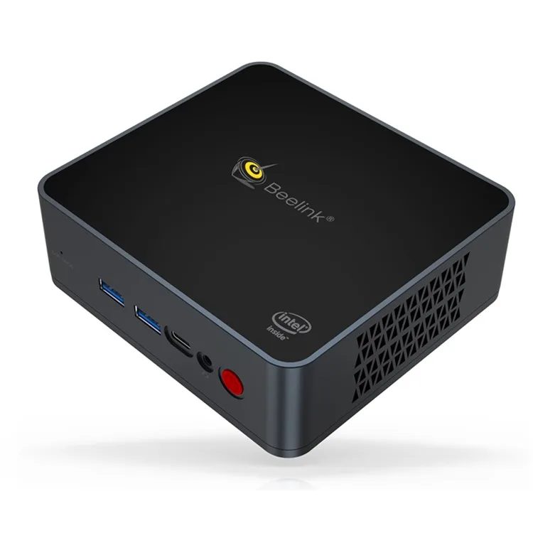 

8GB mini PC Beelink GK55 256GB Office mini Computer J4125 Chip Support 2.5 inch HDD Dual HD Port Dual Screen Display