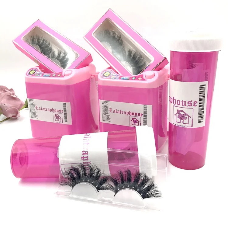 

hot sale good quality China Qingdao Factory 3D 5D 25mm fluffy mink eyelashes with custom boxes