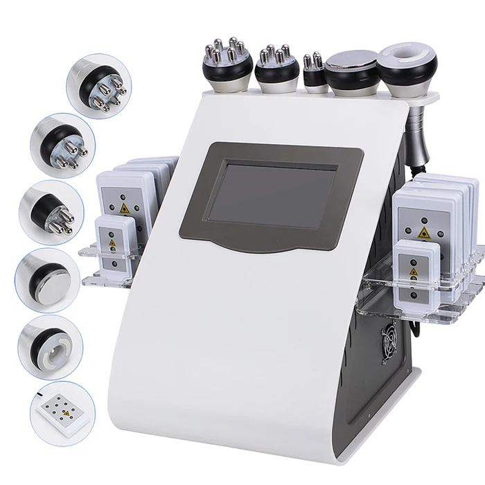 

Good Effects 40k Vacuum Cavitation Slimming bodysculpt Machine 6 in 1 Fat Exploding Instrument, White