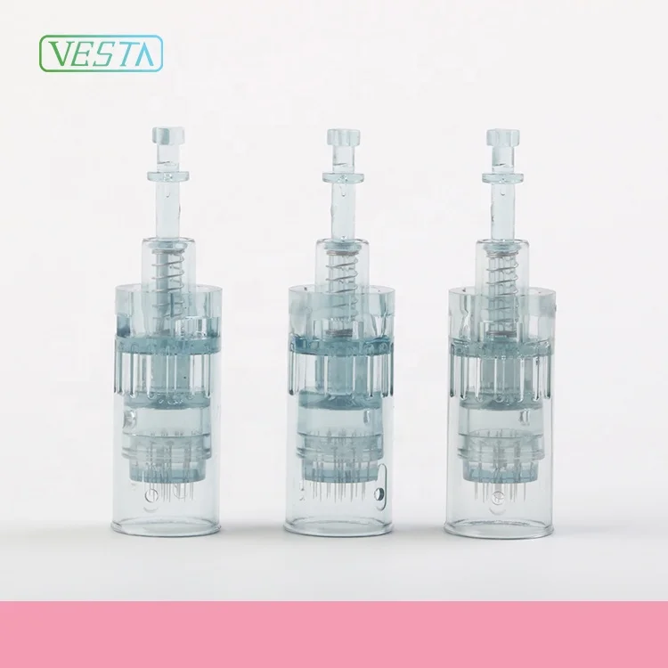 

Dr Pen M8 Needles#2 2021 Vesta Home Use Dr pen M8 Nano Needles Cartridges, White
