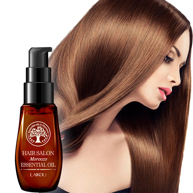 

LAIKOU Natural Hair Essential Oil Scalp Repair Dry Damage Argan Oil Morocco Hair Care