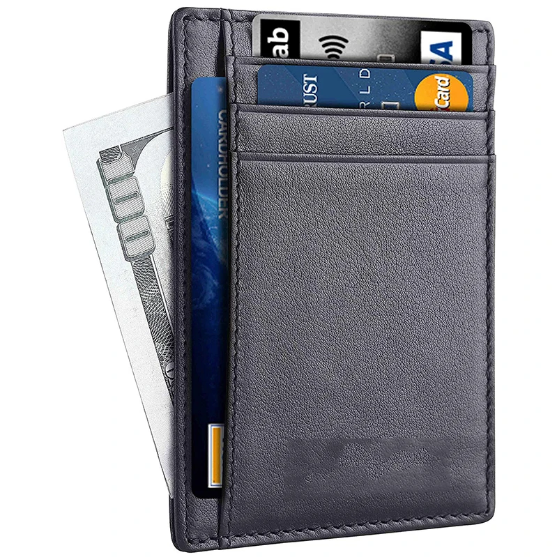 

Customized PU mens leather Casual Wallets with big promotion