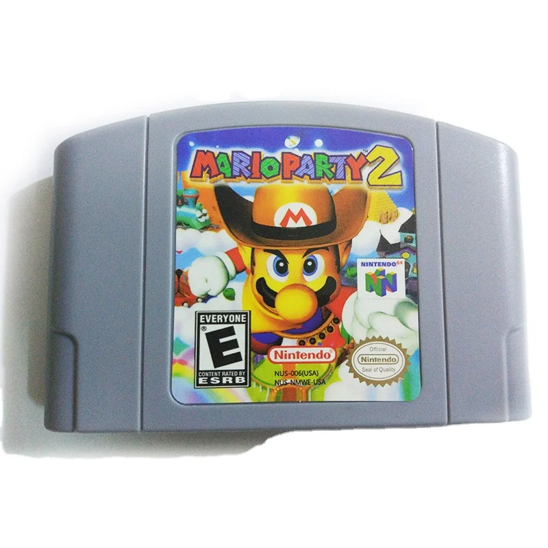 

Hot selling Mario Party n64 game cards cartridges for nintendo 64 console