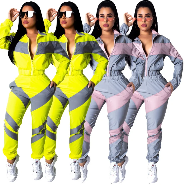 

2021 Women's Clothing Sexy Two Piece Set Club Wear Party Dress Jacket Jumpsuit, Picture