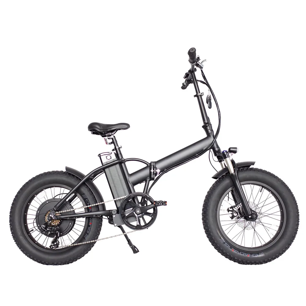 

48v 500w folding retro fat tire e bike electric bicycle