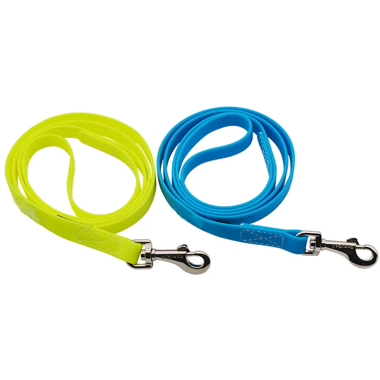 

High Strength Durable Easy to Clean Waterproof Plastic PVC Dog Leash for Dog, Blue, orange, green, pink, purple, yellow, black or custom
