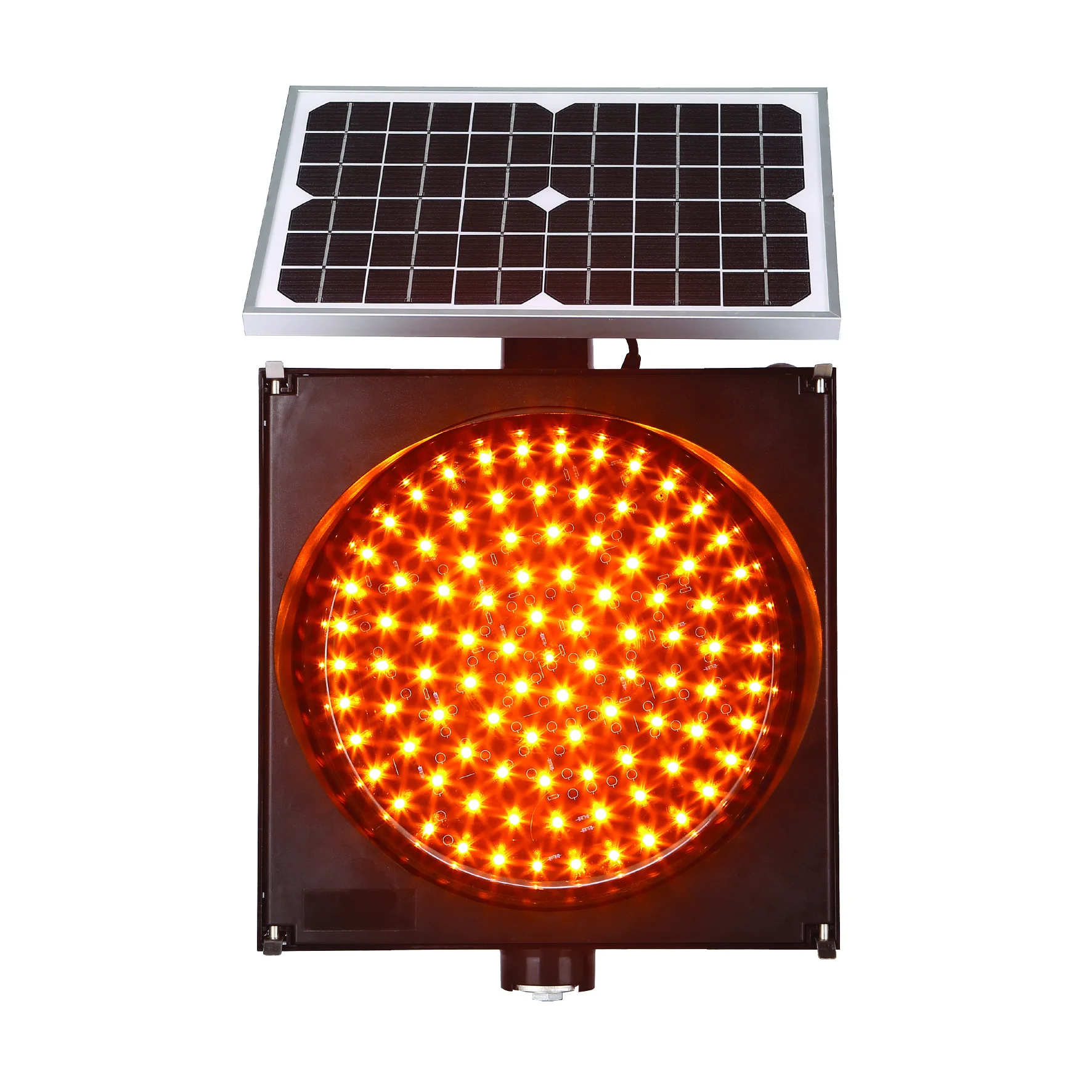 
Wholesale new CE certified road safety solar LED yellow traffic flashing warning beacon lights 