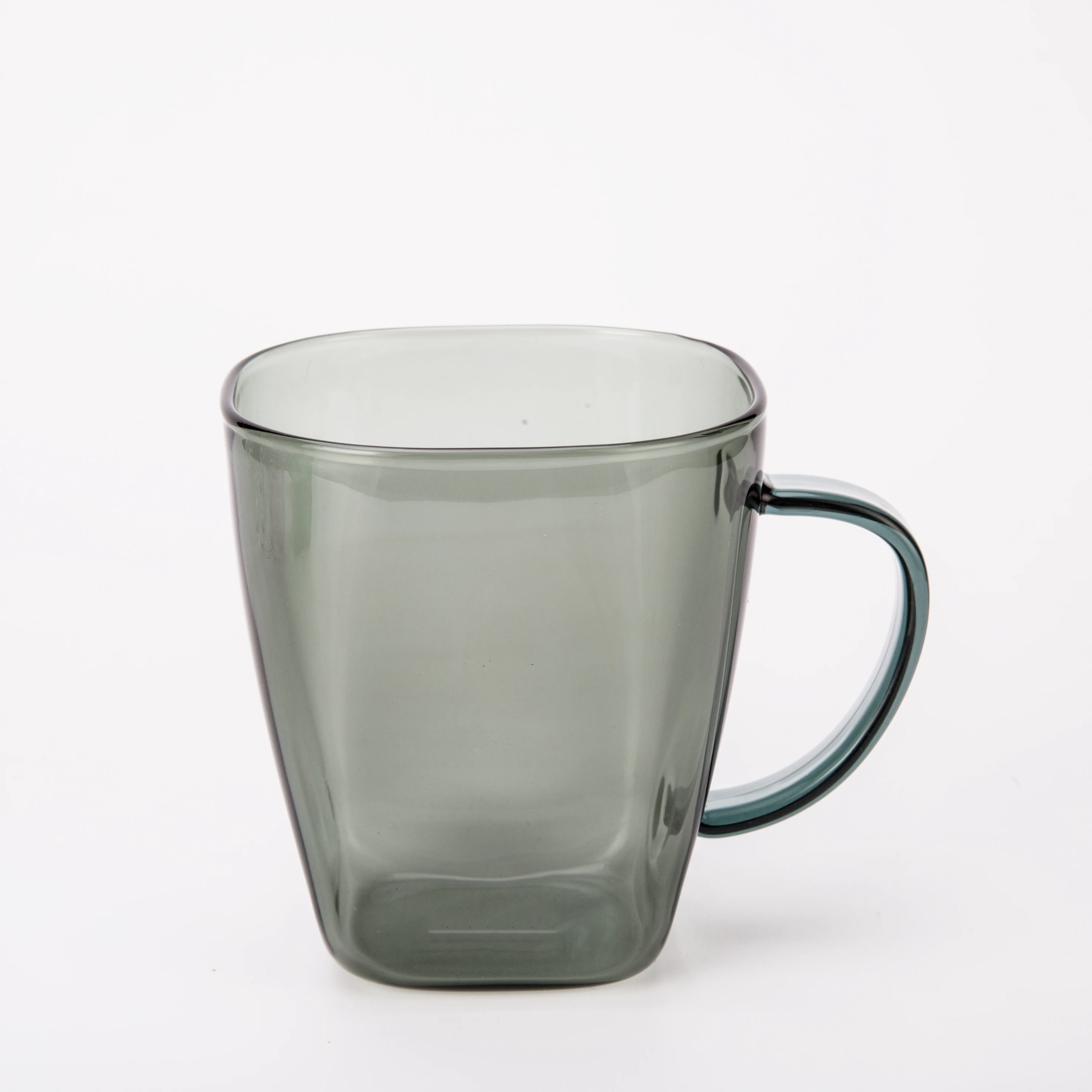 

Household Pyrex coffee mug clear milk mug 300ml glass coffee mug