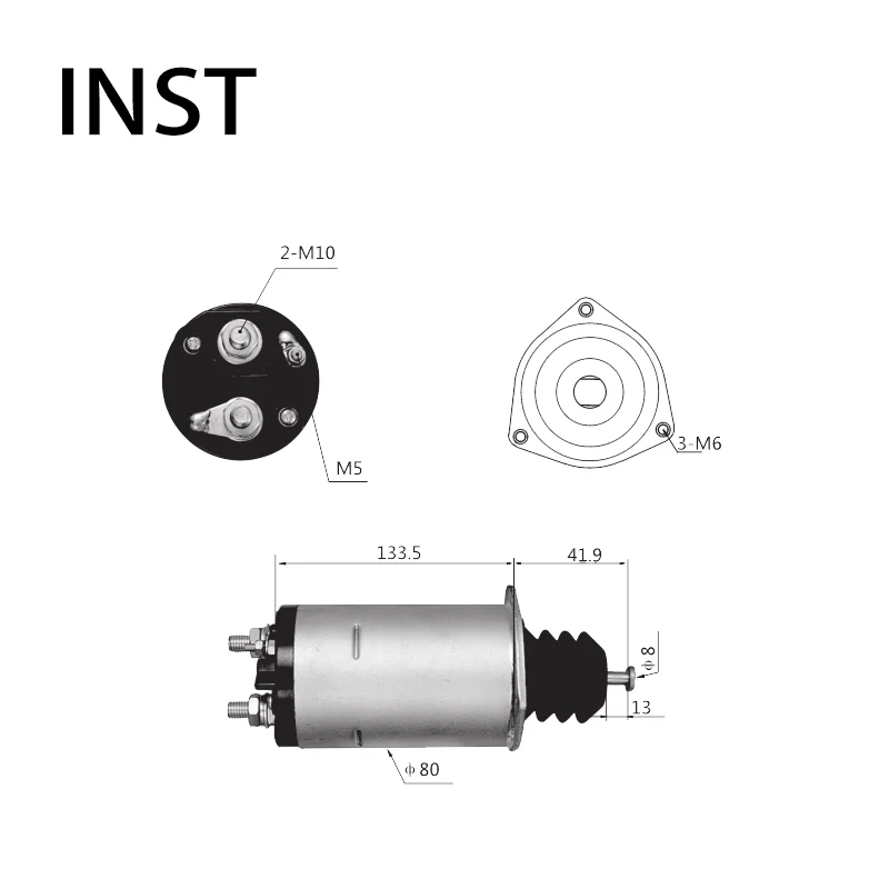 

AUTO STARTER SOLENOID FOR 24V 7.4KW 132499 E8072 SSK2499EC SSK2499FX SSK2499GC SSK2499HE SSK2499SK SSK2499WD SSK7499HE SSK8499HE