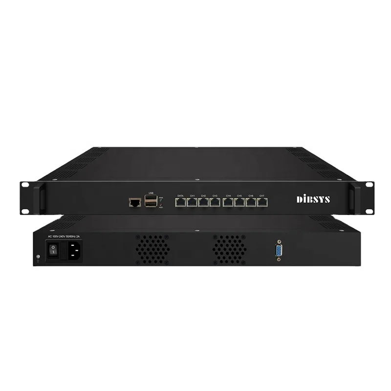 

80 channels HLS HTTP RTSP TO UDP ip to ip video converter/IPTV gateway