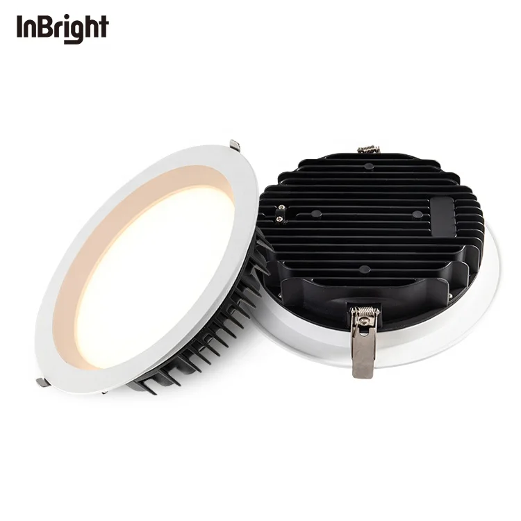 New design top quality hotel aluminum round fixture ceiling 12W 16W 18W 25W 35W SMD recessed led down light