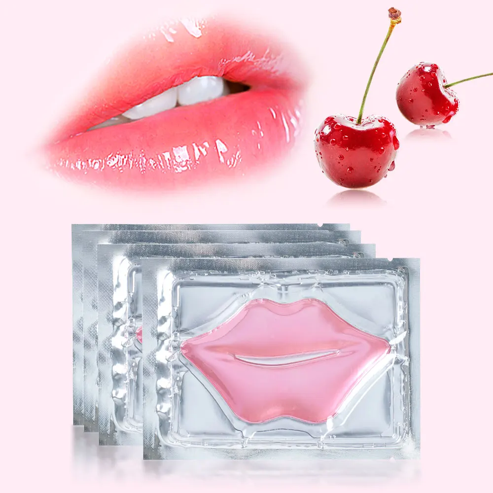 

Wholesale Korean Vegan Collagen Hydrating Jelly Mask Sheet Crystals Moisturizing Plumping Gel Lip Mask, Pink