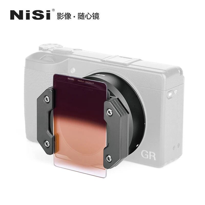 

NiSi Filter Holder Kit for Ricoh GR III Professional Kit /starter kit/ master kit, Ricoh GR 3 camera lens filter GND CPL ND