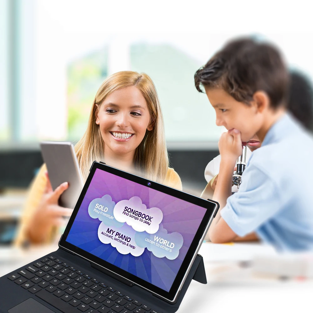 

Mini Kids Laptop Tablet lpad Computer Child Educational Learning English Chinese Game Gaming Toy