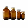 1-500ml Transparent or Brown Empty Moulded Glass Bottle Customized shape