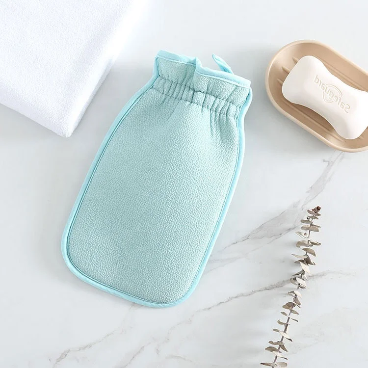 

Face exfoliating mitt bath gloves korean exfoliating spa glove, 3 colors