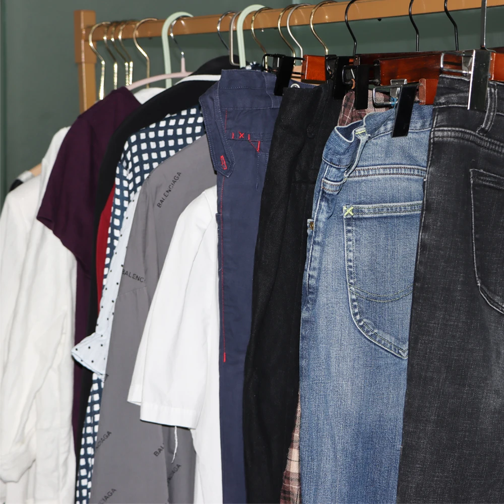 

Cheap second hand used clothing bale sorted used clothes in bulk pants