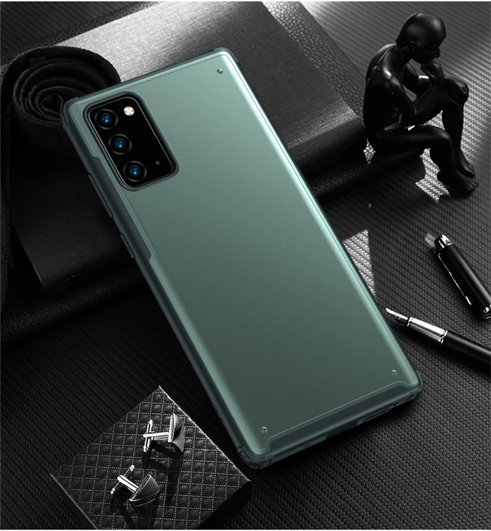 磨砂pc防震版防滑不指纹彩色边缘后盖手机三星a02s a12