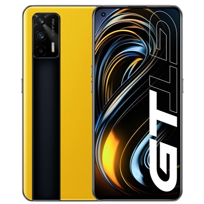 

Original Realme GT 5G Mobile Phone SN 888 Android 11.0 6.43" 120HZ AMOLED 8GB/12GB RAM 128GB/256GB ROM 64.0MP 65W Super Charger