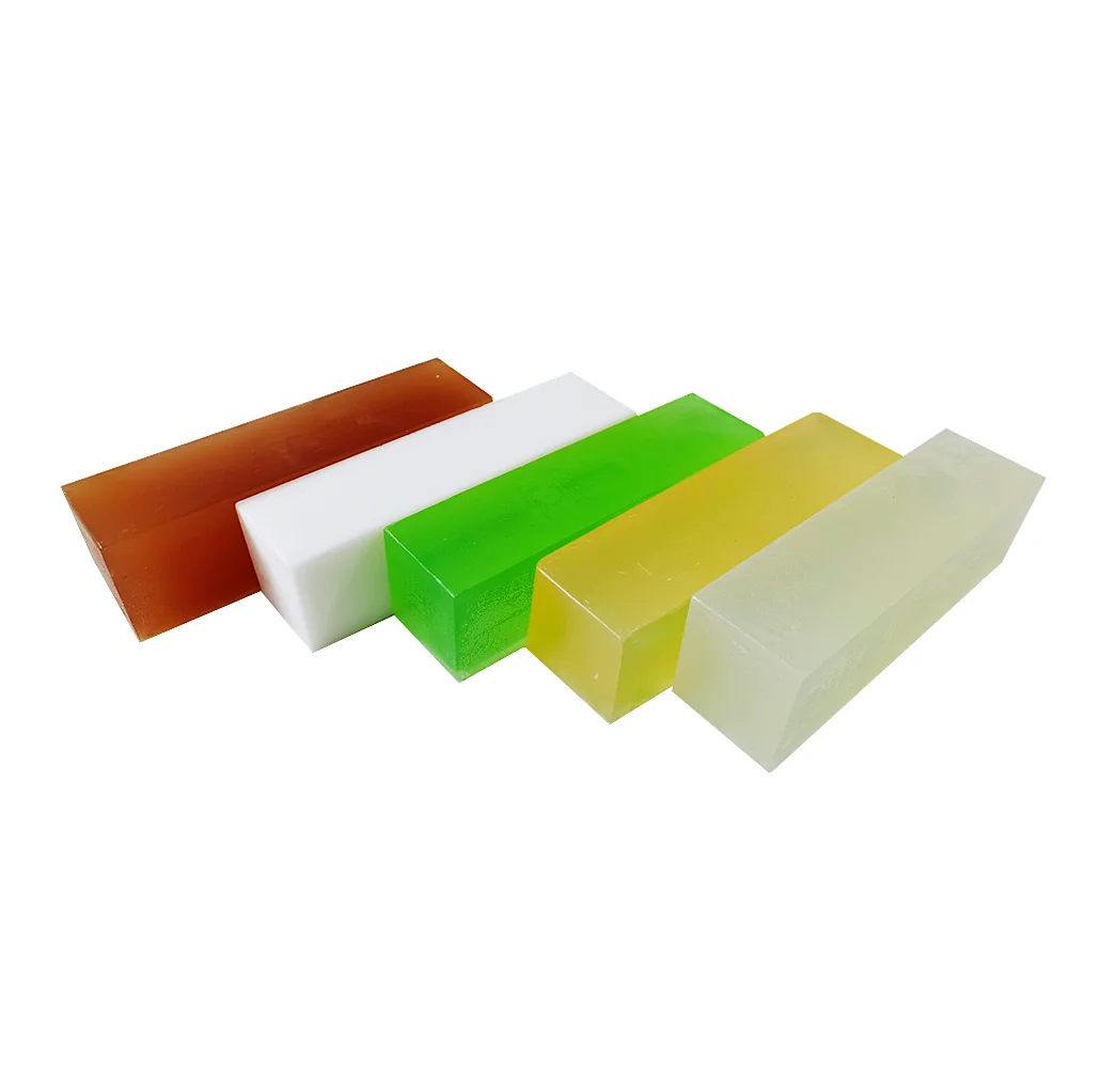 

Glycerin Natural Honey Melt and Pour Soap Base For Soap Making, Transparent, white, multi colors.