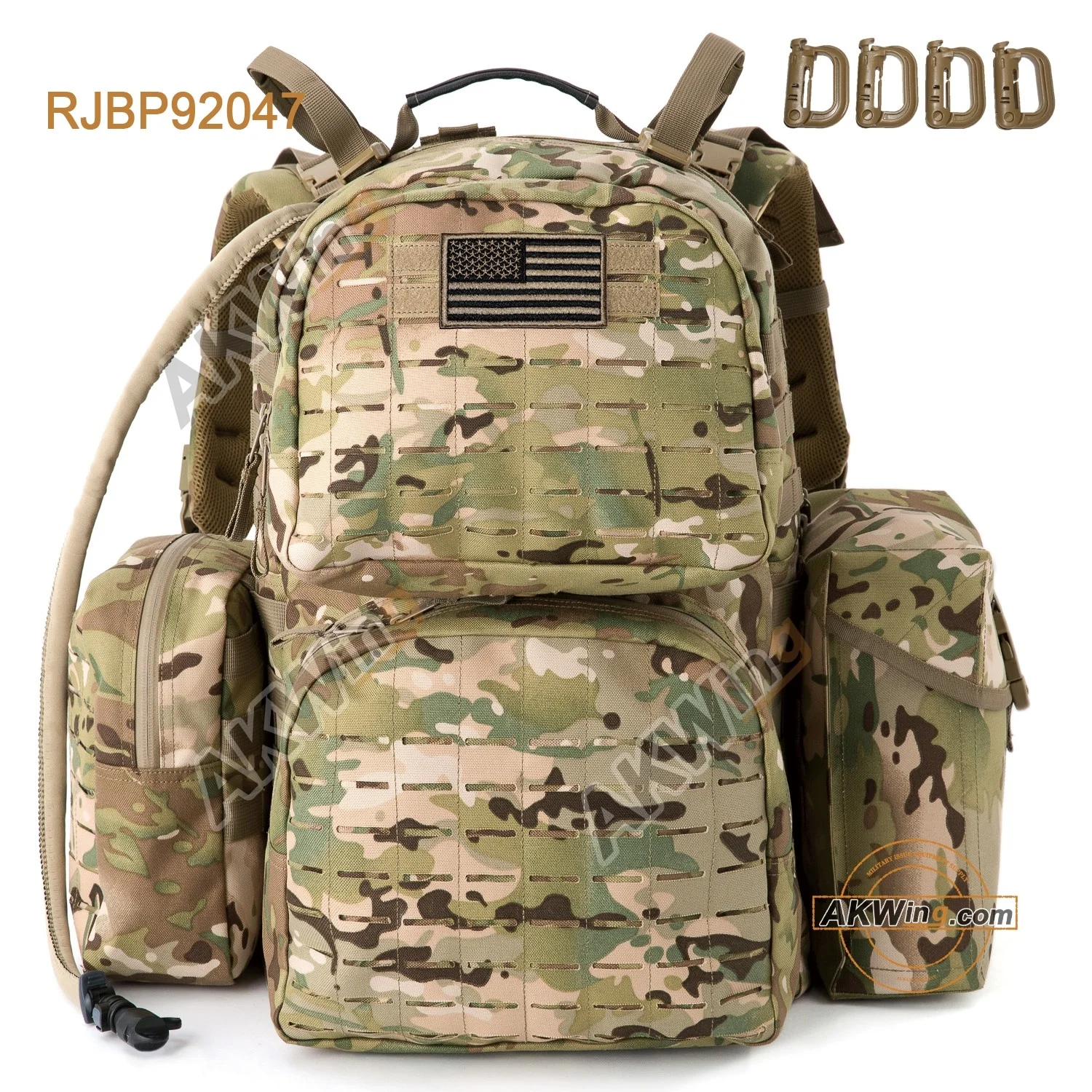 

Military Medium Molle Pack US Army MTP Molle bag Multicam backpack, Multicam camouflage