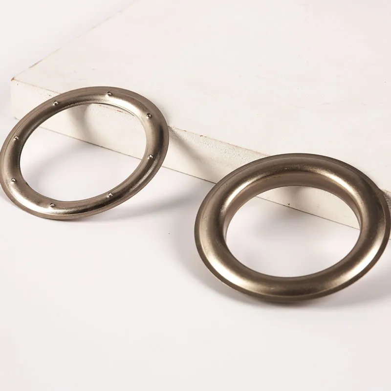 

Wholesale 50mm stylish large metal eyelets for curtains