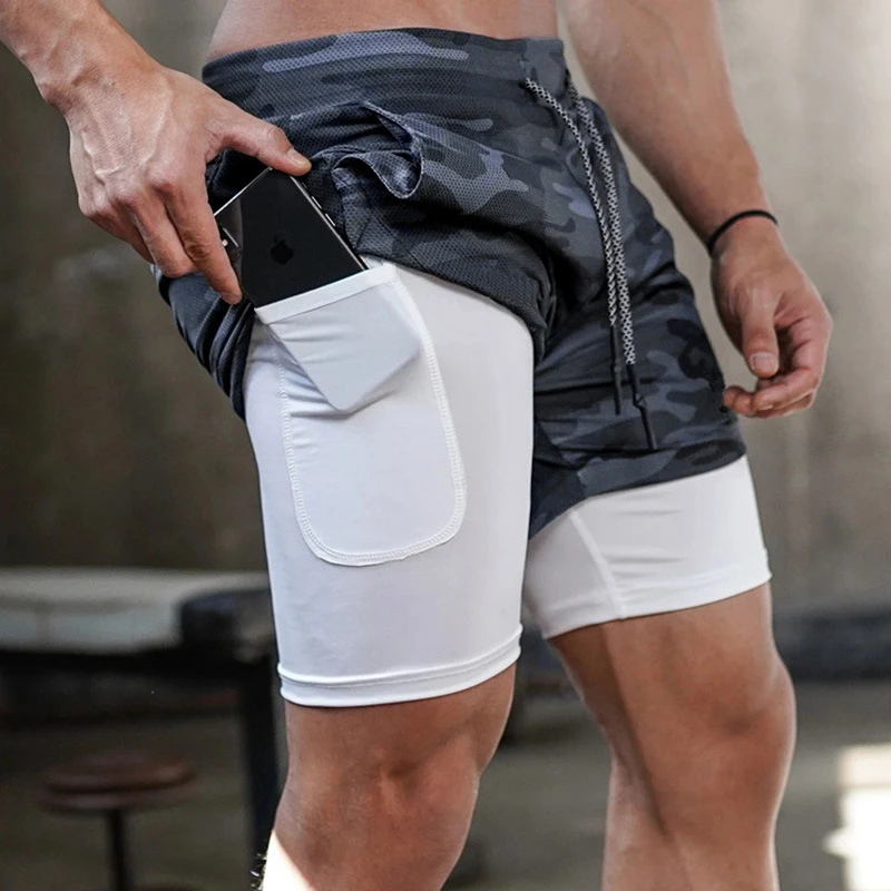 

Men's board shorts with leggings sweat pants for men gym fitness workout basketball tennis running casual sports wear clothes