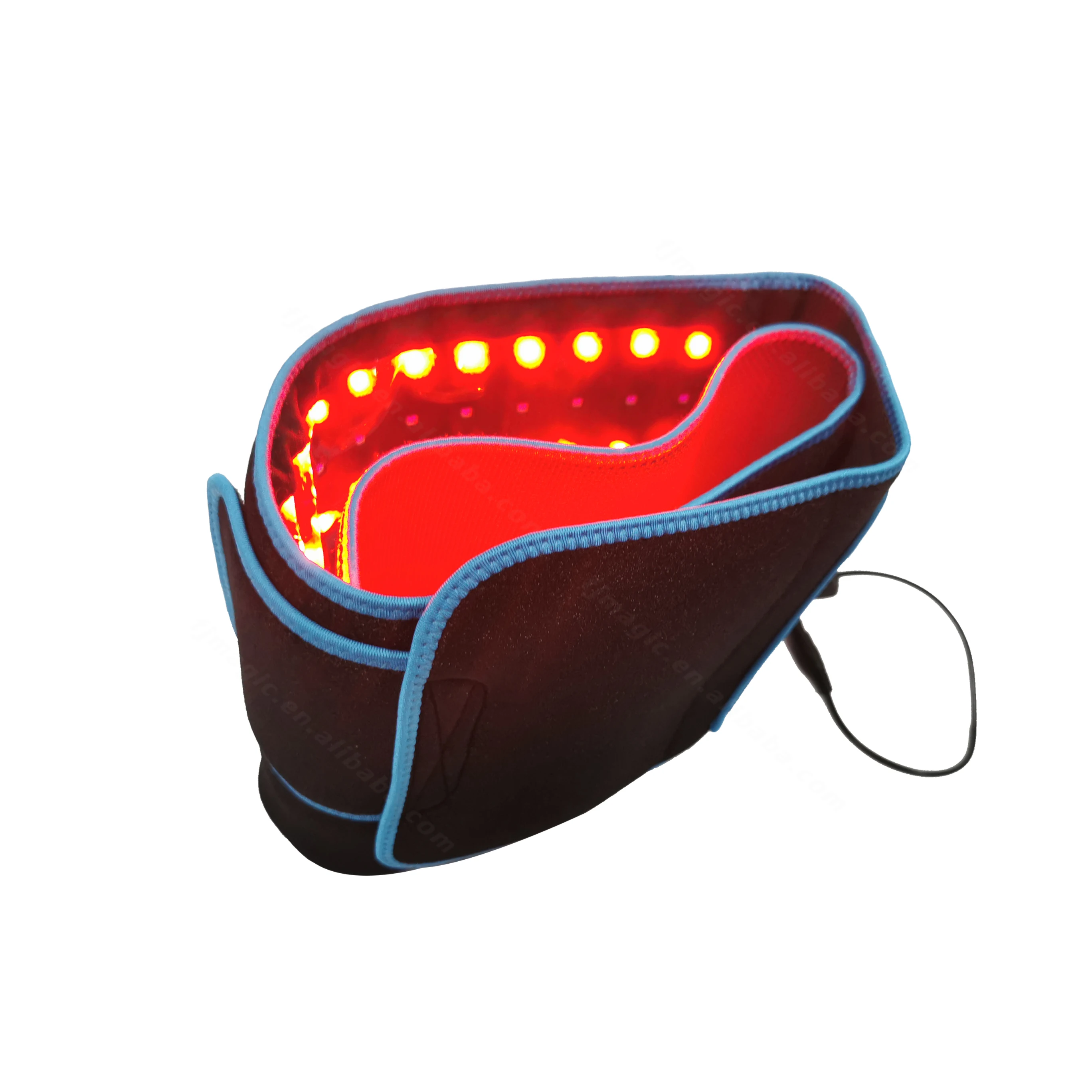 

wholesale Pain Relief Weight Loss Light Belt Infrared 660Nm 850Nm Led Red Light Infrared Therapy Wrap Belt For Body Slim, Black