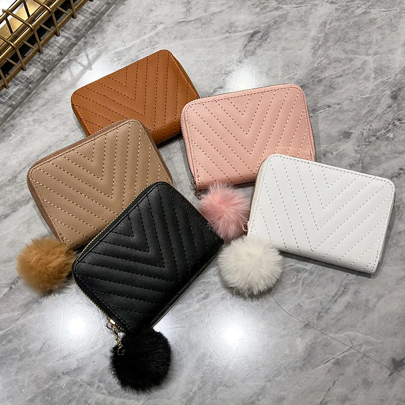 

V Tattoo flower handbag Casual fashion simple mobile phone bag small square bag