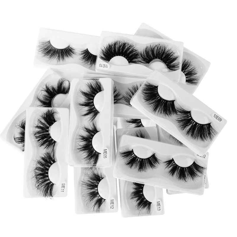 

Wholesale Custom Lash Box 3D Full Strip Mink Lashes Dramatic Mink Eyelashes Vendors 25mm Mink Eyelash