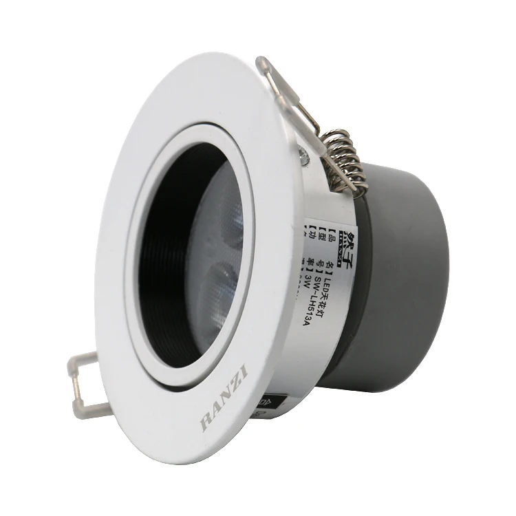Durable Aluminum Focus Spot Lights Fixture 6W LED Ceiling Surface Down Light