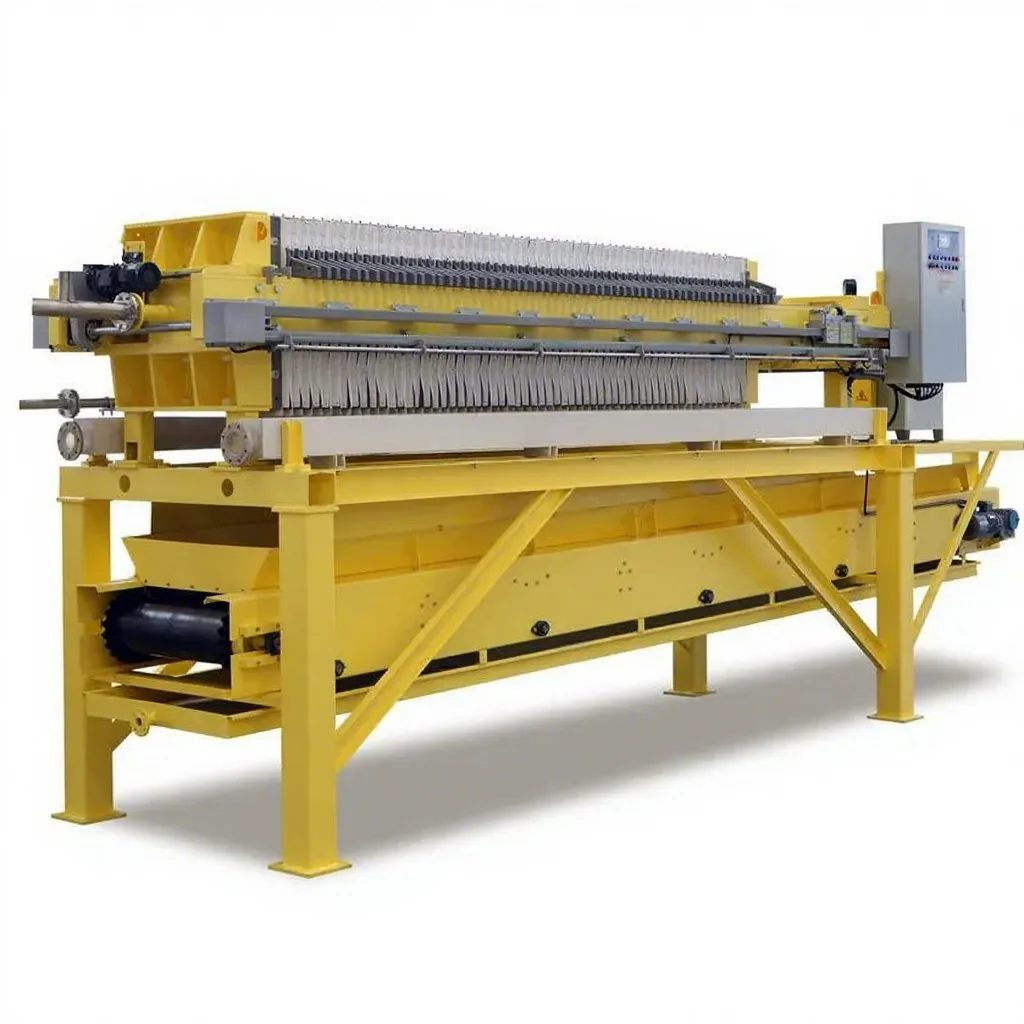 PP Chamber Filter Press Plate — 320-2000 Series | GINCHE 3 Automatic Membrane Filter Press
