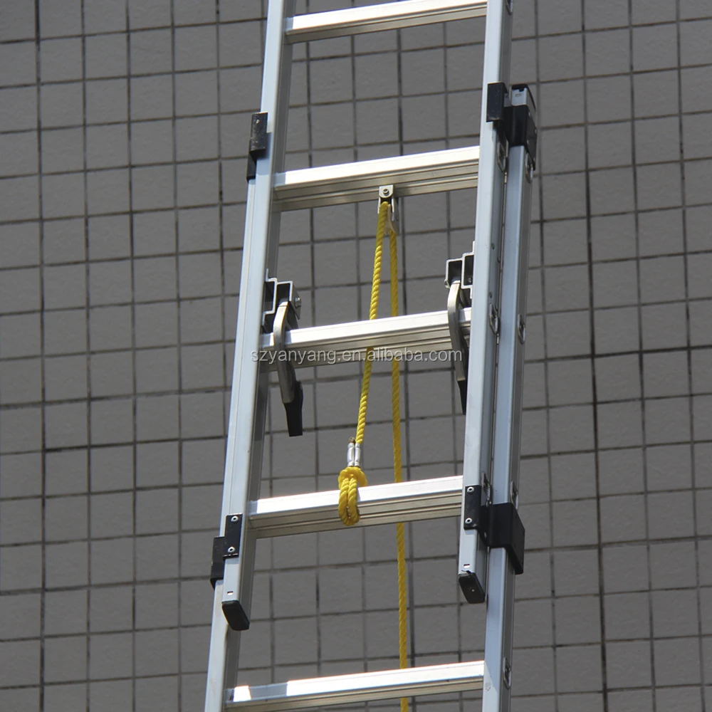 2section Telescopic Ladders Aluminum 28 Extension Ladder Buy