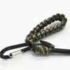 outdoor climbing rope mountaineering buckle fire starter rod fire flint scraper Parachute rope