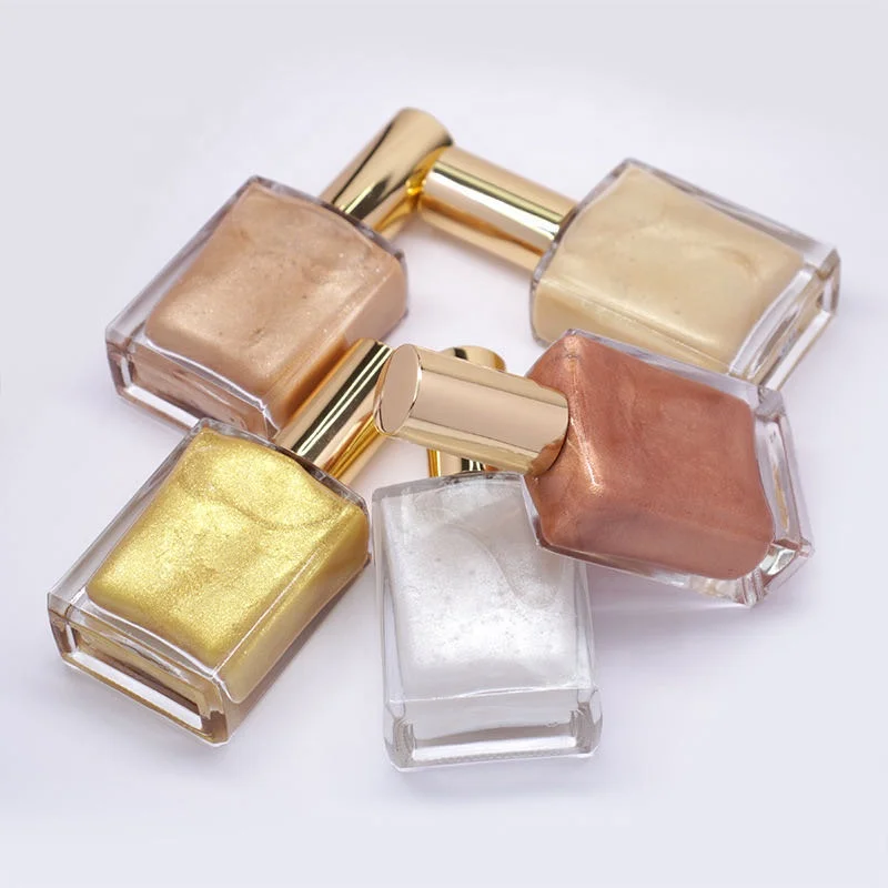 

free sample OEM Makeup Born to Glow Liquid Illuminator Bronze Body Shimmer Oil
