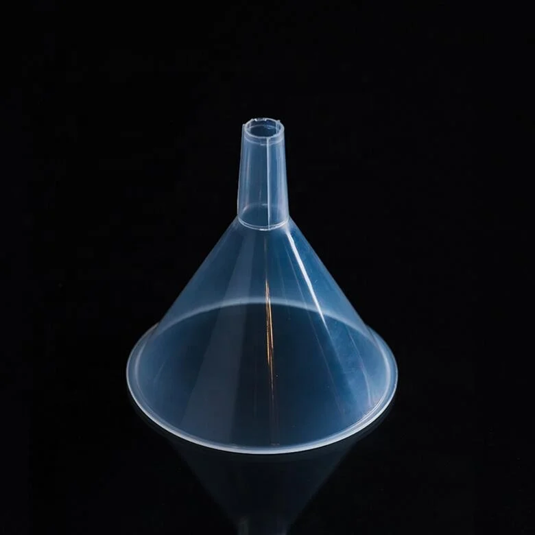 
HAIJU Lab Food Grade Transparent PP Plastic Labaoratory Chemical Multi Purpose Funnel 