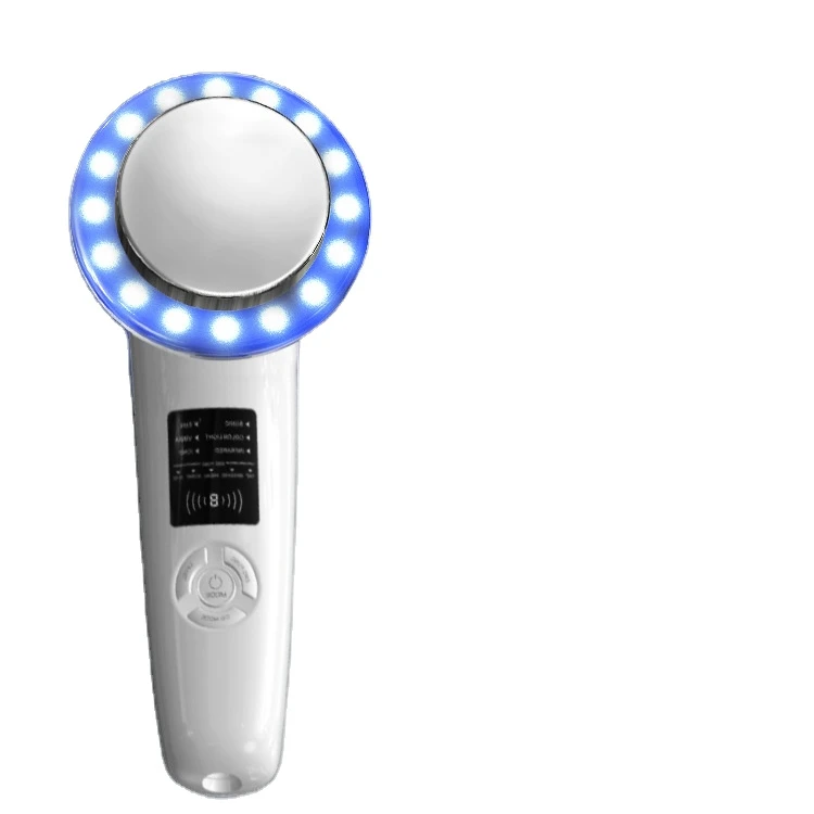 

Infrared Ultrasonic Therapy Ems Massager Beauty Body Weight Loss Slimming Machine, White