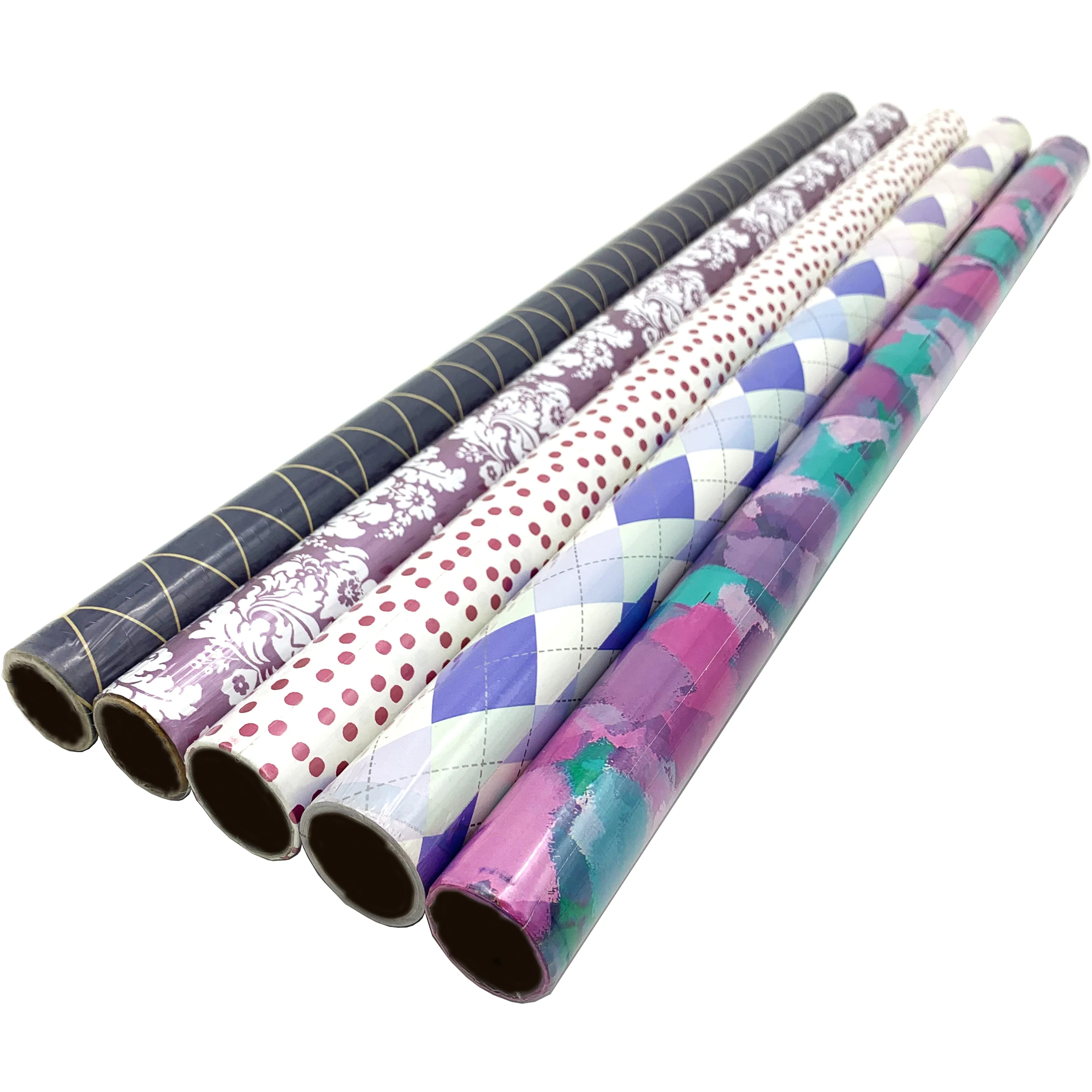 Cheap Wrapping Paper Roll For Everyday Gift Wrap Multi-pattern 70x500cm