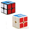 2x2x2 simple color 5x5x5cm educational plastic folding solid 2 layers magic cube