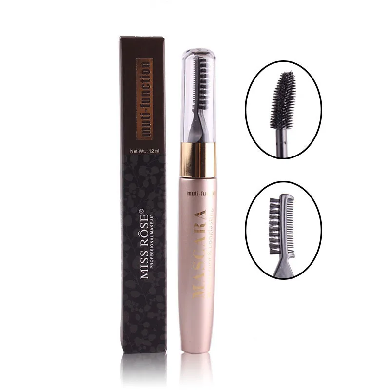 

Wholesale Custom Private Label 4D Fiber Mascara Curling Thick Waterproof Lengthening Mascara Black OEM Logo Pcs