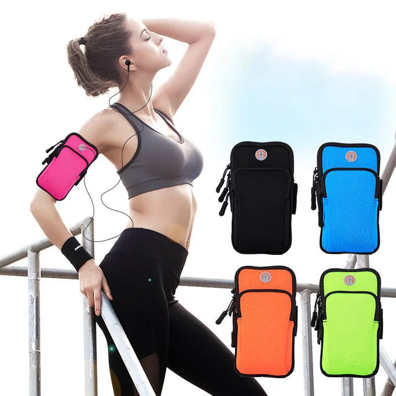

Waterproof Portable Outdoor Sports Running Mobile Phone Arm Bag