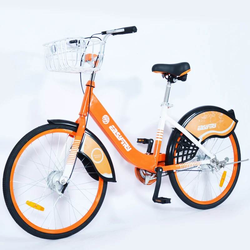 

24/26 inch aluminum anti-theft GPS smart lock public rental bike sharing bicycle new design